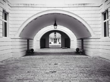 Walkway leading to building