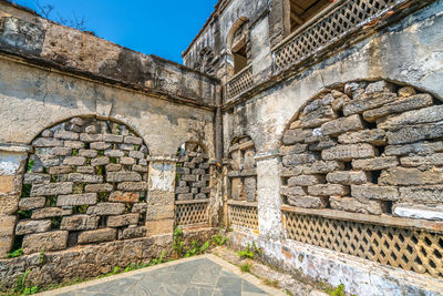 View of old building