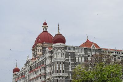 Low angle view of building against sky