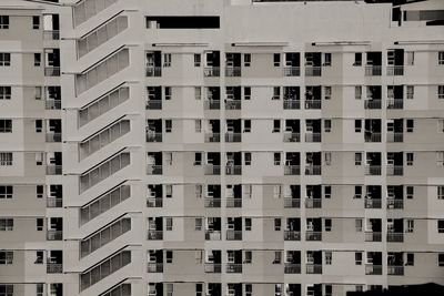 Low angle view of buildings in city