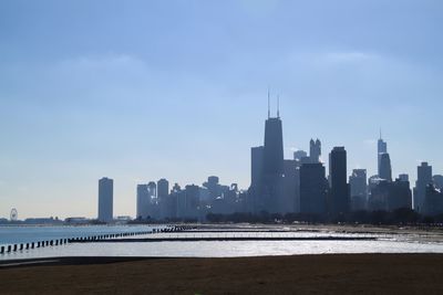 View of cityscape against sky