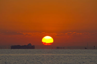 Mirage of tokyo bay and the rising sun