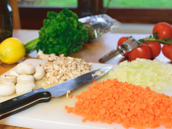 Close-up of vegetables