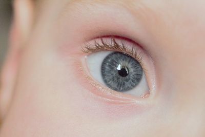 Extreme close-up of human eye