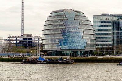 Buildings at waterfront