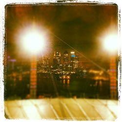 Sun shining through clouds