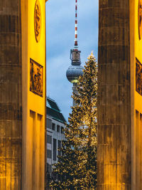 View of buildings in city