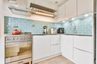 Interior of kitchen