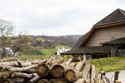 Built structure against the sky