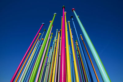 Coloris abstract installation by marthine tayou inside citylife park.