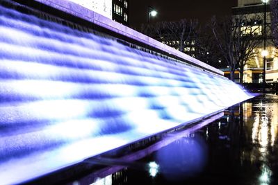 View of city in water