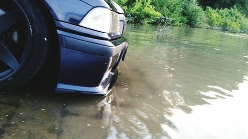 Boat in water