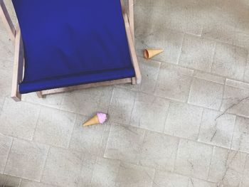 View of tiled floor