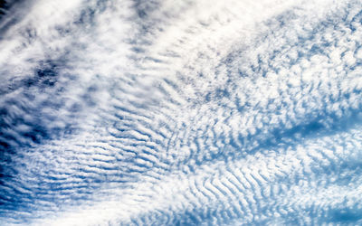 Full frame shot of clouds