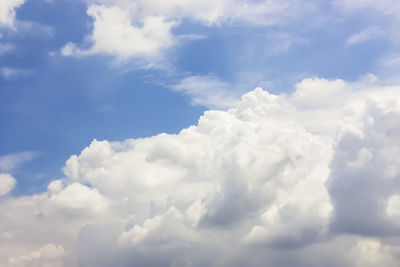 Full frame shot of clouds in sky