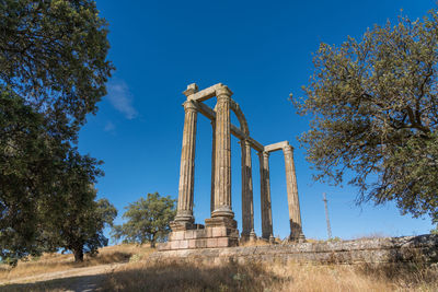 Roman ruins of augustobriga, in bohonal de ibor in the province of caceres, extremadura , spain