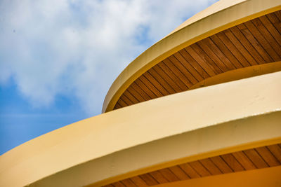 Low angle view of building against sky