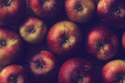 Detail shot of apples