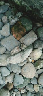 Full frame shot of stones