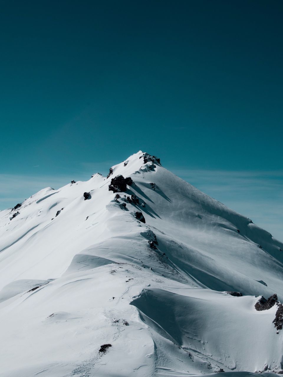 snow, nature, beauty in nature, cold temperature, winter, tranquility, tranquil scene, scenics, outdoors, day, snowcapped mountain, mountain, clear sky, no people, sky