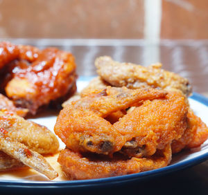 Close-up of dessert in plate