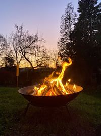 burning