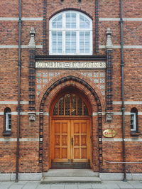 Facade of building