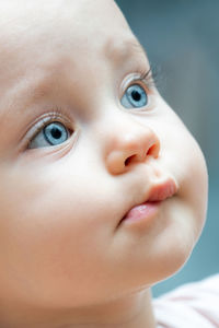Close-up of cute baby boy