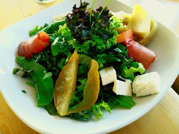 Close-up of salad