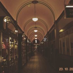 Illuminated corridor