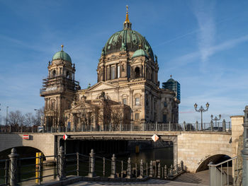 Low angle view of cathedral against sky