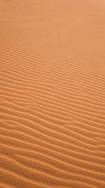 Full frame shot of sand dune