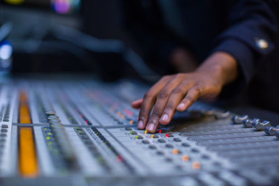 sound mixer