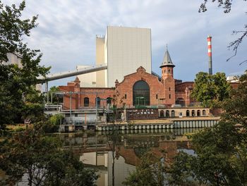 Buildings in city