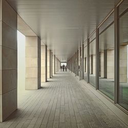 Corridor of building