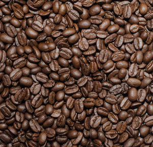 Full frame shot of coffee beans