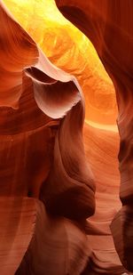 Rock formations at canyon