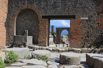 View of historical building