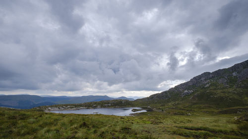 Scenes from a walk on moel siabod mountain in the snowdonia national park in north wales, uk