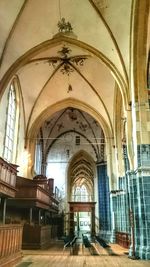 Interior of church