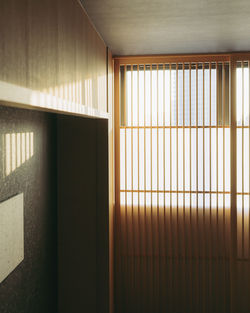 Close-up of window in house