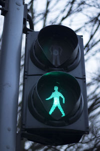 Close-up of road sign