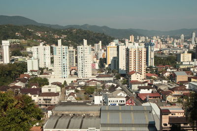 Cityscape against sky