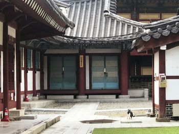 Facade of a building