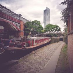 View of buildings in city