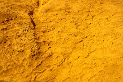 Full frame shot of sand