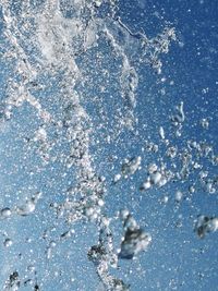 Full frame shot of frozen lake