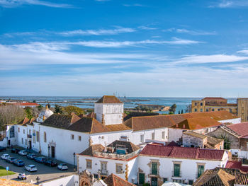 Panorama of faro, algarve, portugal. photo was taken 28.11.2019