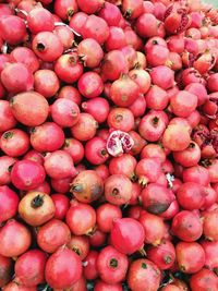 Full frame shot of fruits for sale at market stall