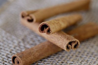 Close up of cinnamon 